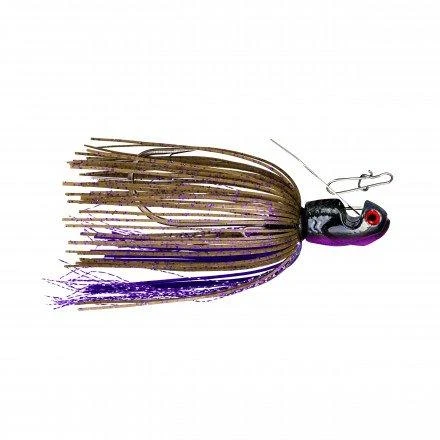 Big Eye Spinnerbaits Royal Pumpkin Melee Bladed Jig Bass Lures 3 Big Eye Spinnerbaits Royal Pumpkin Melee Bladed Jig Bass Lures