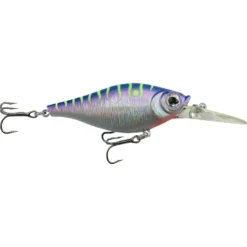 Walleye Nation Creations LLC Purple Tiger Shaky Shad -PT
