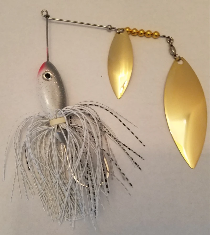 Big Eye Spinnerbaits Shad/Gold Spinnerbaits 3 Big Eye Spinnerbaits Shad/Gold Spinnerbaits