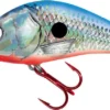 Big Eye Spinnerbaits Hard Baits 6.5 Silver Blue Shad Rattlin Hornet