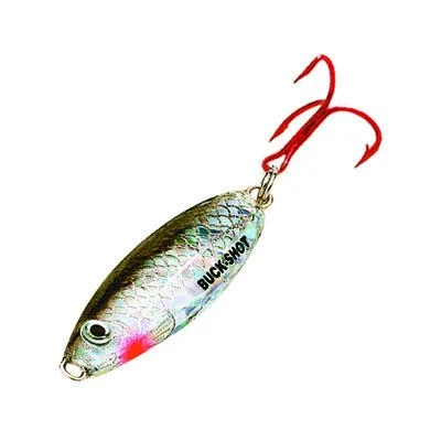 Big Eye Spinnerbaits SLV Shiner Buckshot Rattle Spoon Ice Fishing 3 Big Eye Spinnerbaits SLV Shiner Buckshot Rattle Spoon Ice Fishing