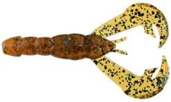 Big Eye Spinnerbaits Amber Green/Black Rage Craw