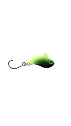 Big Eye Spinnerbaits Black Hi Vis(Glow) Z-Viber 1/16 Oz Ice Fishing