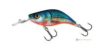 Big Eye Spinnerbaits Blue Holographic Shad Sparky Shad Hard Baits