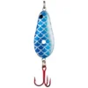 Big Eye Spinnerbaits Ice Fishing Blue Scale Glow Spoon