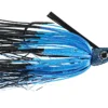 Big Eye Spinnerbaits 1/4 Lethal Weapon Swim Jig Blk/Blue Bass Lures