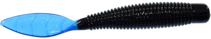 Pitman Creek Missile Ned Bomb Black Blue Tail Bass Lures 3 Pitman Creek Missile Ned Bomb Black Blue Tail Bass Lures