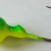 Big Eye Spinnerbaits Jigs Char Lime Green Round Head Jig