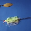 Big Eye Spinnerbaits Chartreuse-White Spinnerbait Rig/GB 2 Big Eye Spinnerbaits Chartreuse-White Spinnerbait Rig/GB