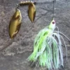 Big Eye Spinnerbaits 1/2 Oz Chartreuse-White/Gold BSS