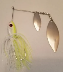 Big Eye Spinnerbaits Char White/Silver Spinnerbaits