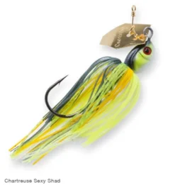 Pitman Creek ZMan Project Z ChatterBait Chartreuse Sexy Shad Bass Lures