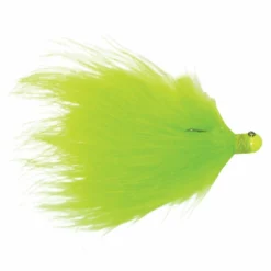 Acme Tackle Chartreuse Kalin Marabou Jig Jigs