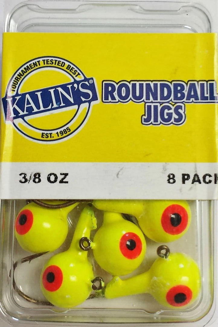 Big Eye Spinnerbaits Chartreuse Kalin Jigs 3 Big Eye Spinnerbaits Chartreuse Kalin Jigs