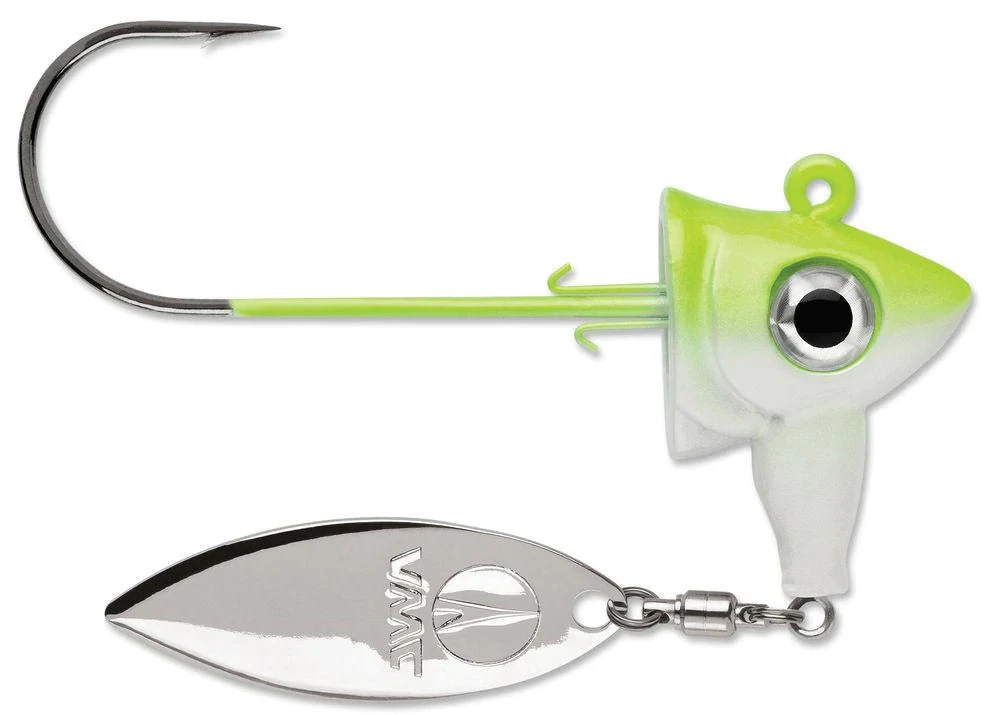 Rapala VMC Spin Jig Chartreuse Shad Jigs 3 Rapala VMC Spin Jig Chartreuse Shad Jigs
