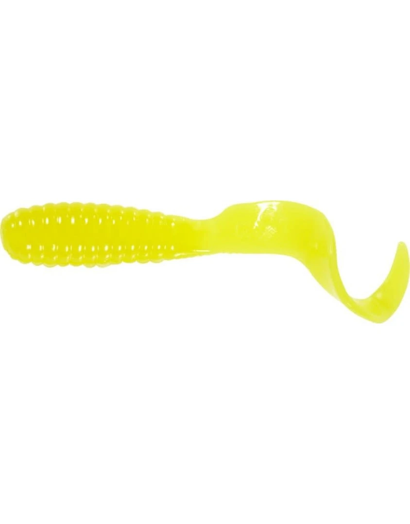 Sports Specialists Of MILW INC 2" Teenie Tail Chartreuse Silver Flake Soft Baits 3 Sports Specialists Of MILW INC 2" Teenie Tail Chartreuse Silver Flake Soft Baits