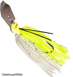 Sports Specialists Of MILW INC ZMan Crosseye Chatterbait 3/8 Chart/Whit Bass Lures