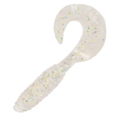 Acme Tackle Clear Hologram Lunker Grub Soft Baits