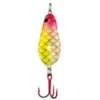 Big Eye Spinnerbaits Clown Glow Spoon 1 Big Eye Spinnerbaits Clown Glow Spoon