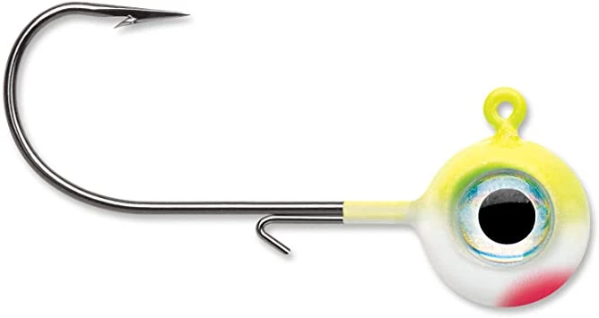 Rapala Clown Neon Moon Eye Jig 3 Rapala Clown Neon Moon Eye Jig