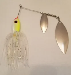 Big Eye Spinnerbaits Clear Water Magic/Silver Spinnerbaits