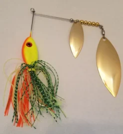 Big Eye Spinnerbaits Fire Tiger/Gold Spinnerbaits