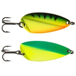 Big Eye Spinnerbaits Firetiger Origami Spoon Ice Fishing
