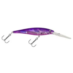 Big Eye Spinnerbaits Flashy Purple Candy Flicker Minnow