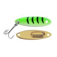 Big Eye Spinnerbaits Kastmaster Rattle Glow Green Tiger