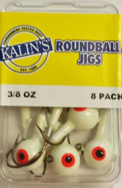 Big Eye Spinnerbaits Glow Kalin Jigs