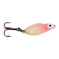Big Eye Spinnerbaits Ice Fishing Glow Red Frostee Spoon