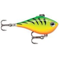 Big Eye Spinnerbaits Ice Fishing Glow Tiger UL Rippin Rap