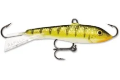 Big Eye Spinnerbaits Glow Yellow Perch Jigging Rap-GYP
