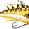 Sports Specialists Of MILW INC Gold Chrome Tiger Rap-V Blade Rapala