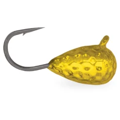 Acme Tackle Gold Hammered Tungsten Jig Ice Fishing
