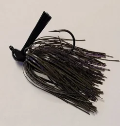 Big Eye Spinnerbaits Bass Lures Green Pumpkin Purple Jarons Jig