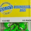Big Eye Spinnerbaits Lime Green Kalin Jigs 2 Big Eye Spinnerbaits Lime Green Kalin Jigs