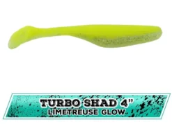 Sports Specialists Of MILW INC 4" Turbo Limetruese Ghost Walleye Assass