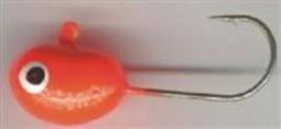 Big Eye Spinnerbaits Orange Floating Jig 3 Big Eye Spinnerbaits Orange Floating Jig