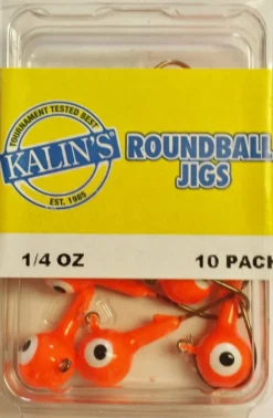 Big Eye Spinnerbaits Orange Kalin Jigs
