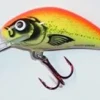 Big Eye Spinnerbaits Hard Baits Orange Luminescent Custom Hornet Size 4