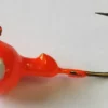Big Eye Spinnerbaits Jigs Orange Round Head Jig