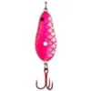 Big Eye Spinnerbaits Pink Scale Glow Spoon