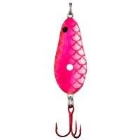 Big Eye Spinnerbaits Pink Scale Glow Spoon