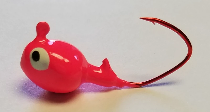 Big Eye Spinnerbaits WP Pink Jig Jigs 3 Big Eye Spinnerbaits WP Pink Jig Jigs