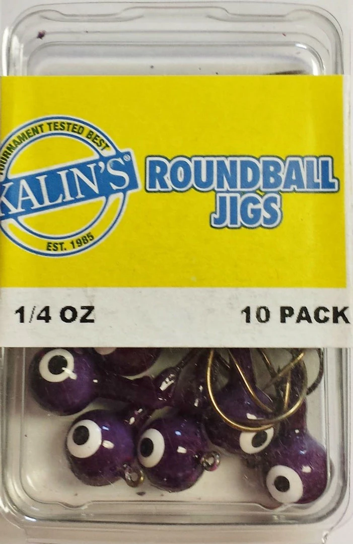 Big Eye Spinnerbaits Purple Kalin Jig Jigs 3 Big Eye Spinnerbaits Purple Kalin Jig Jigs