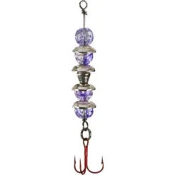 Big Eye Spinnerbaits Light Purple Wally Talker Ice Fishing