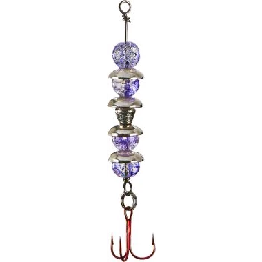 Big Eye Spinnerbaits Light Purple Wally Talker Ice Fishing 3 Big Eye Spinnerbaits Light Purple Wally Talker Ice Fishing