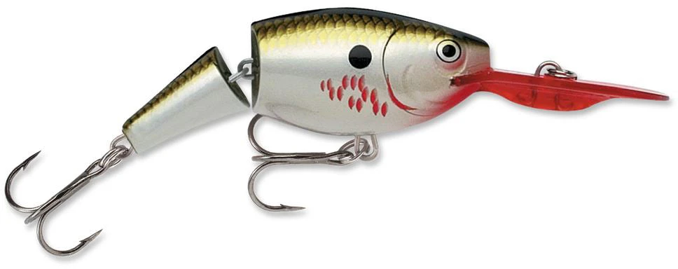 Big Eye Spinnerbaits Rapala Jointed Bleeding Olive Flash 3 Big Eye Spinnerbaits Rapala Jointed Bleeding Olive Flash