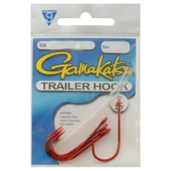 Sports Specialists Of MILW INC Terminal Tackle 1/0 Gamakatsu Red Trailer Hook